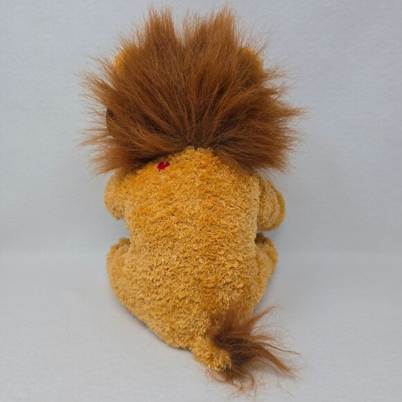 Mary Meyer Marcel Story Lion Plush 10" Snores Crinkle Feet Zipper Sticky Ears - Picture 6 of 16